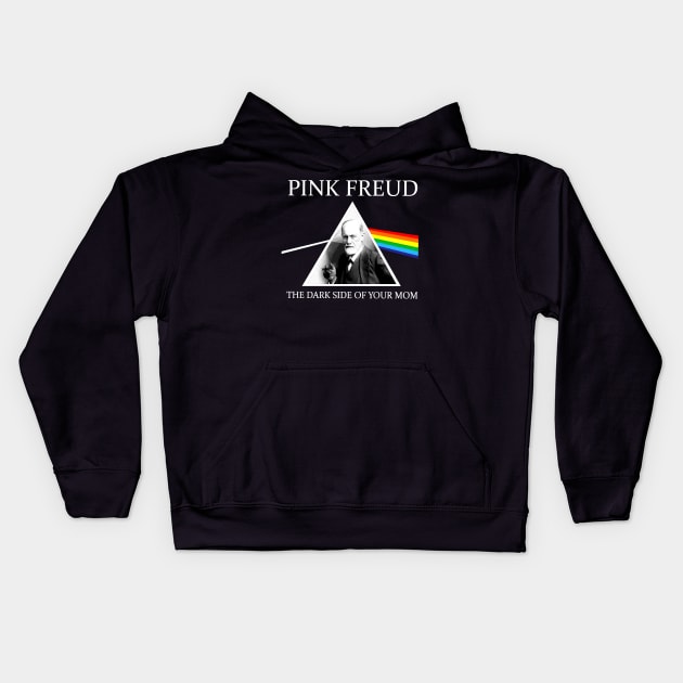 Pink Freud Kids Hoodie by Discontrol Std